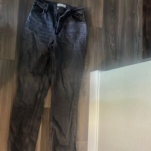 Abercrombie The 90s straight Ultra High Rise jeans